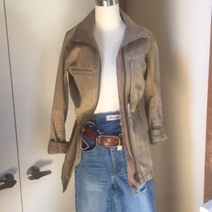 Madewell Size XS Khaki Utility Jacket